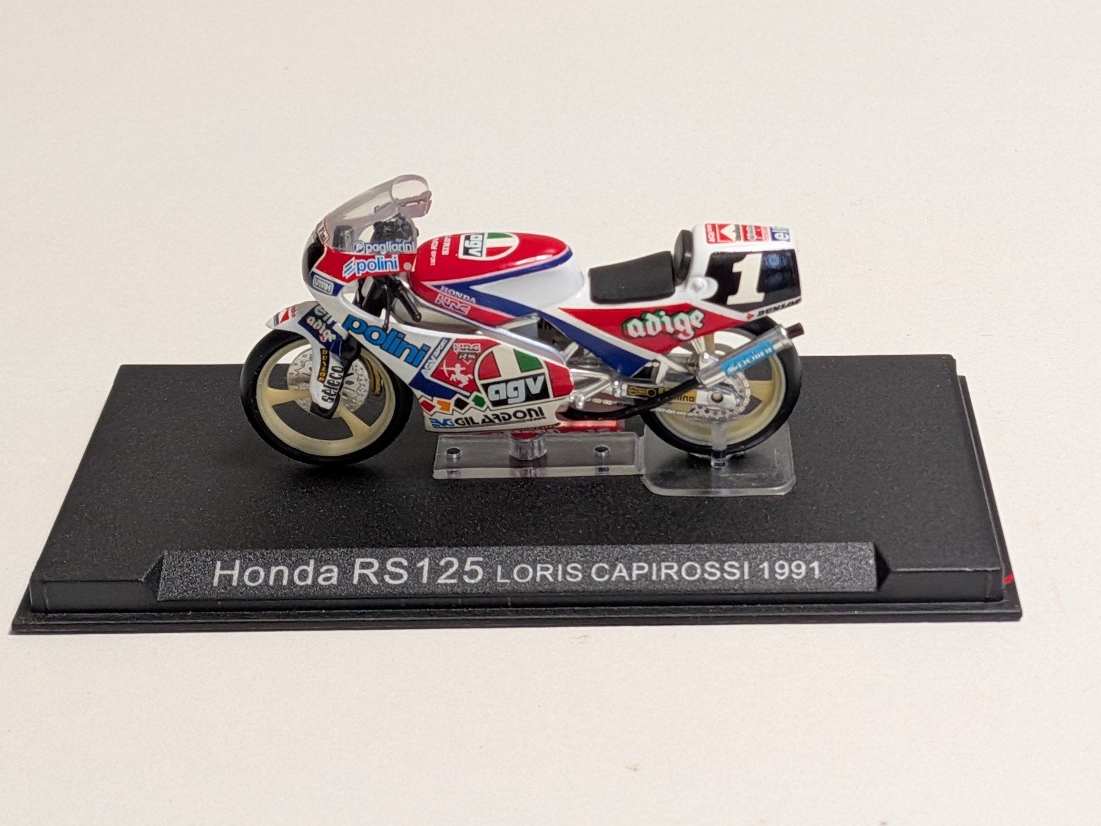 Honda RS125 - Loris Capirossi - Grand Prix 125cc in 1991, Ophalen of Verzenden, Gebruikt, Motor, Overige merken