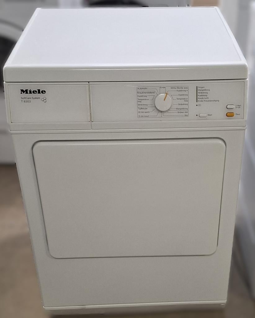 Miele slangdroger, bezorging mogelijk (tot 25 km), Witgoed en Apparatuur, 6 tot 8 kg, Luchtafvoer, Anti-kreukfase, Ophalen of Verzenden