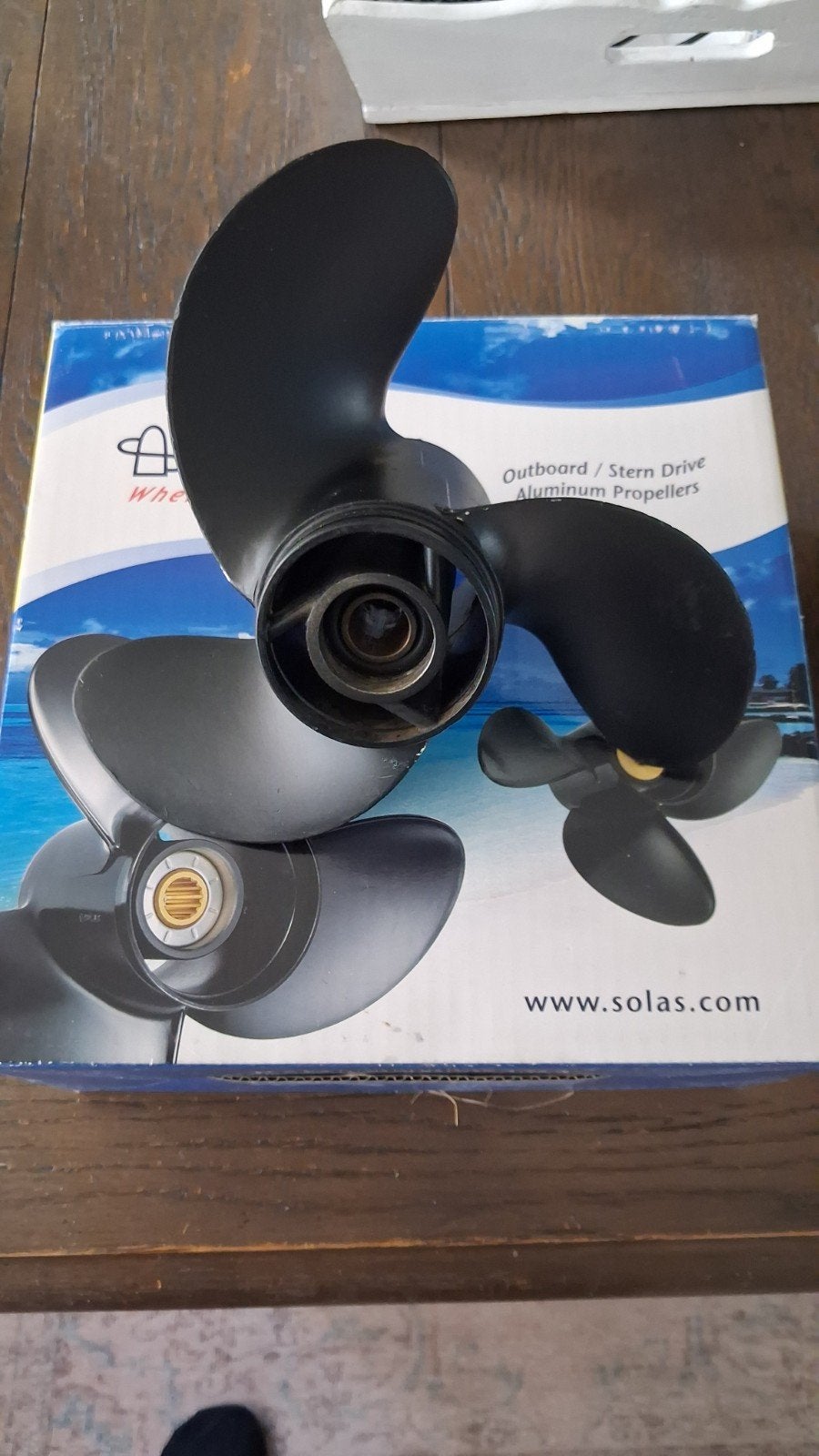 Propeller 9-1/2 x10, Ophalen of Verzenden, Zo goed als nieuw, Motor en Techniek, Motorboot