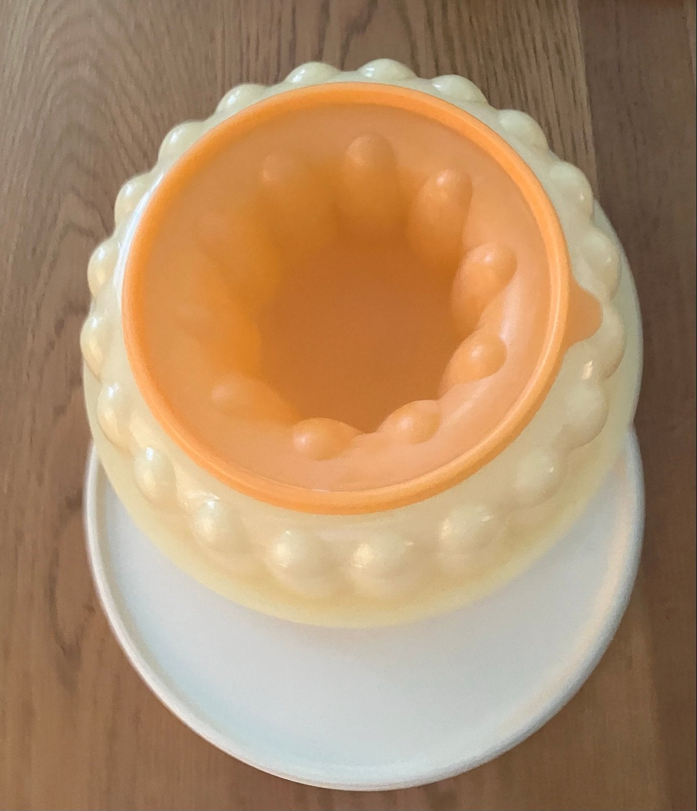 Tupperware Puddingvorm met Deksel - Vintage, Overige typen, Ophalen of Verzenden, Zo goed als nieuw, Met deksel