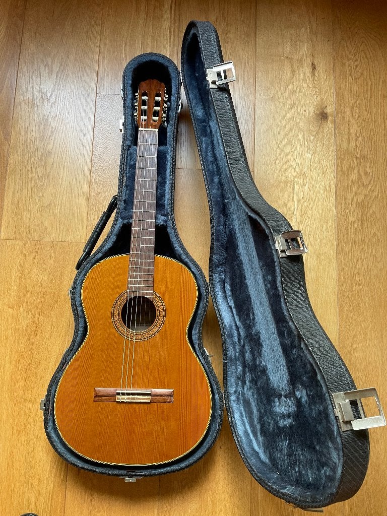 Takamine C132S klassieke gitaar (Japan, 1997), Muziek en Instrumenten, Snaarinstrumenten | Gitaren | Akoestisch, Ophalen, Gebruikt