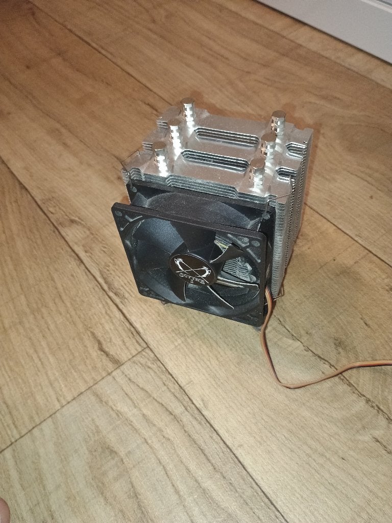 Oude Scythe cpu koeltoren met fan, Ophalen of Verzenden, Gebruikt, Luchtkoeling