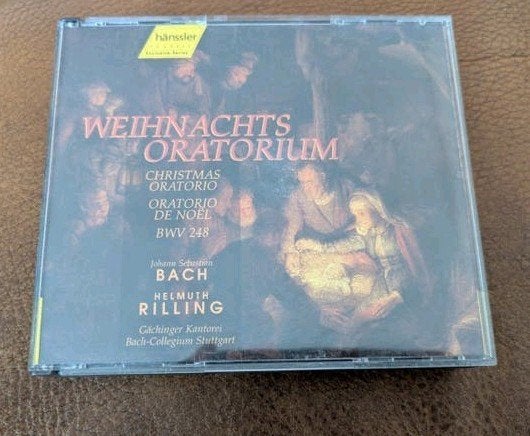 Bach: Weihnachtsoratorium - Rilling (3 CDs), Boxset, Ophalen of Verzenden, Nieuw in verpakking, Barok
