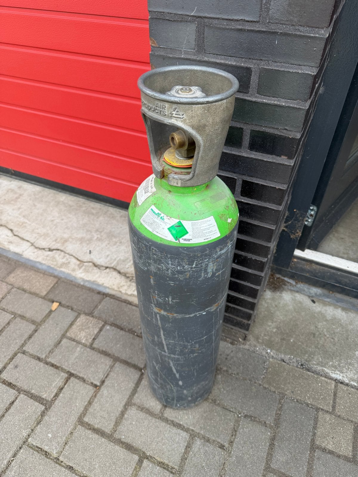 Gasfles - Leeg 20 liter argon / co2 lassen., Ophalen of Verzenden
