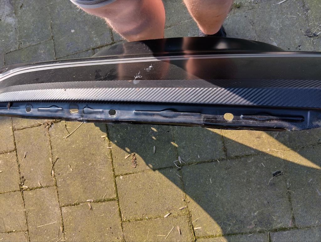 Spatborden Golf MK2 (set) - Mat Zwart - Lichte schade, Ophalen, Voor, Volkswagen, Spatbord