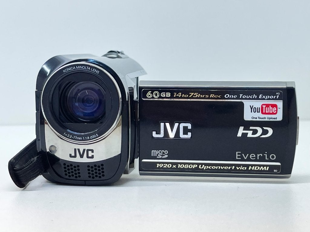 JVC GZ-MG645BE Digitaal Full HD camcorder met 60GB opslag, Full HD, N, N, JVC