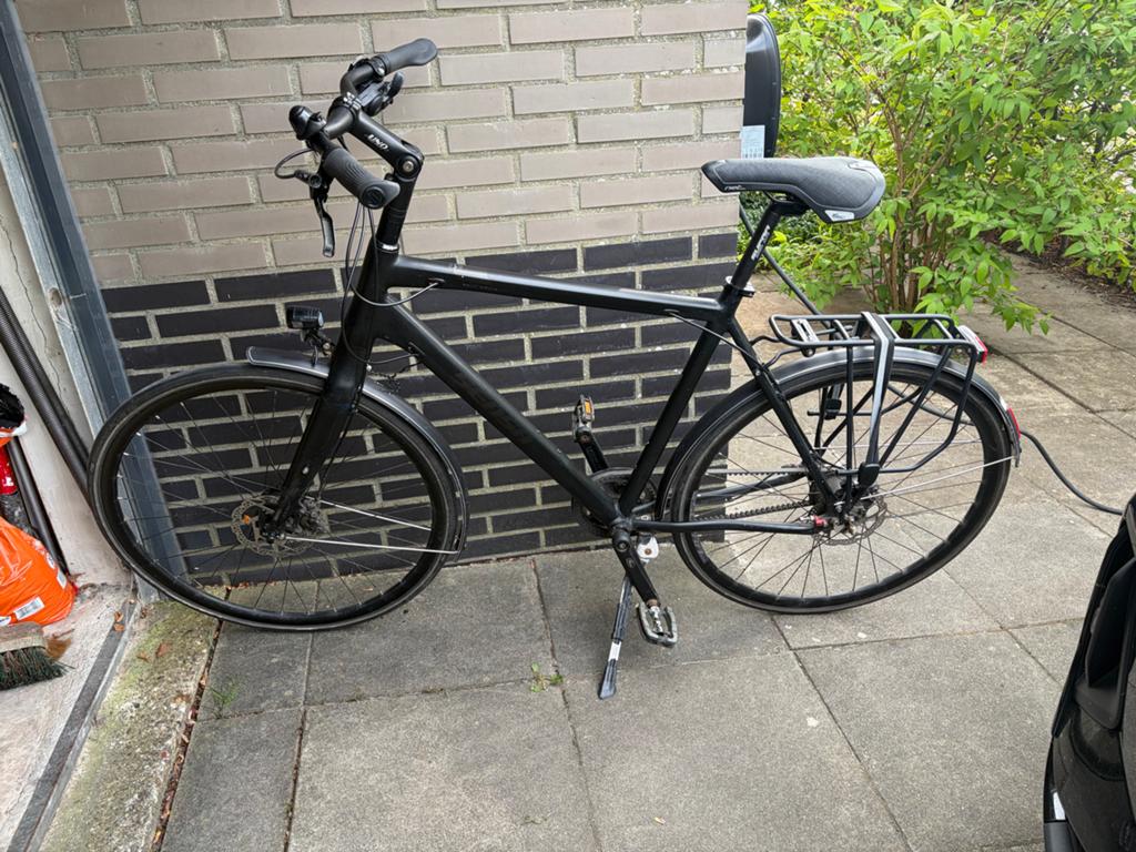 Sensa Cintura Comfort fiets belt drive, maat 56, Gebruikt, Schijfrem, 53 tot 57 cm, Ophalen