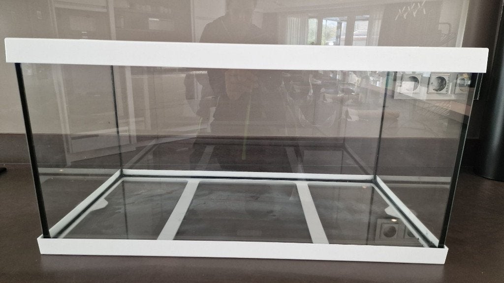 EHEIM Aquarium Aquastar LED wit 54 L, 60x30x30 cm, Ophalen, Zo goed als nieuw, Leeg aquarium, Eheim