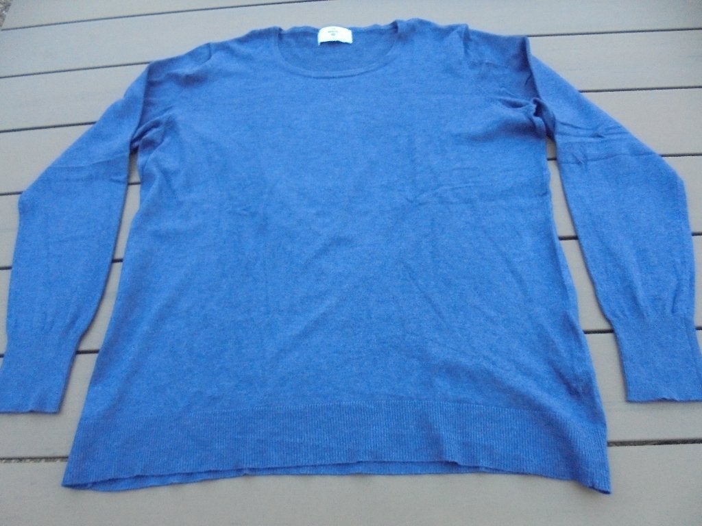 Blauwe dunne trui C&A, Kleding | Dames, Truien en Vesten, Blauw, Maat 42/44 (L), Ophalen of Verzenden, Zo goed als nieuw