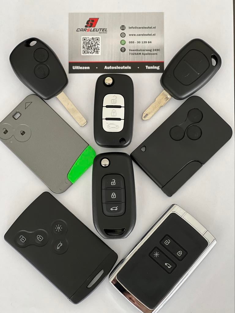 Renault autosleutel of sleutel kaart nodig bel of app ons!, Auto-onderdelen, Dashboard en Schakelaars, Peugeot, Renault, Nieuw