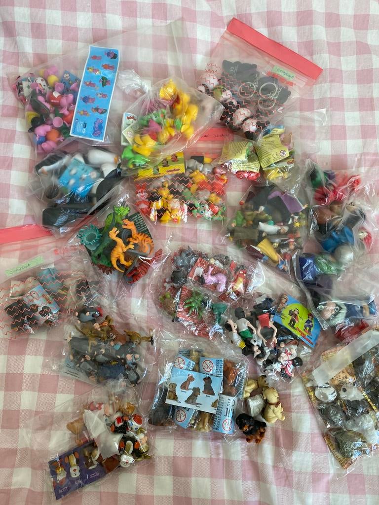 AH poppetjes, figuurtjes, kidsworld, toetjes, Verzamelen, Poppetjes en Figuurtjes, Ophalen of Verzenden, Zo goed als nieuw