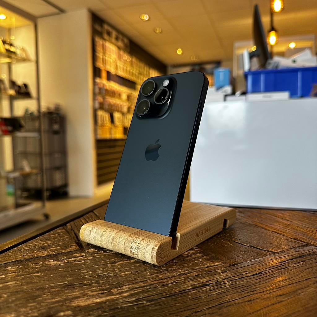 Apple iPhone 15 Pro 512GB - Als Nieuw - incl Garantie, Telecommunicatie, Mobiele telefoons | Apple iPhone, 512 GB, Apple, Blauw