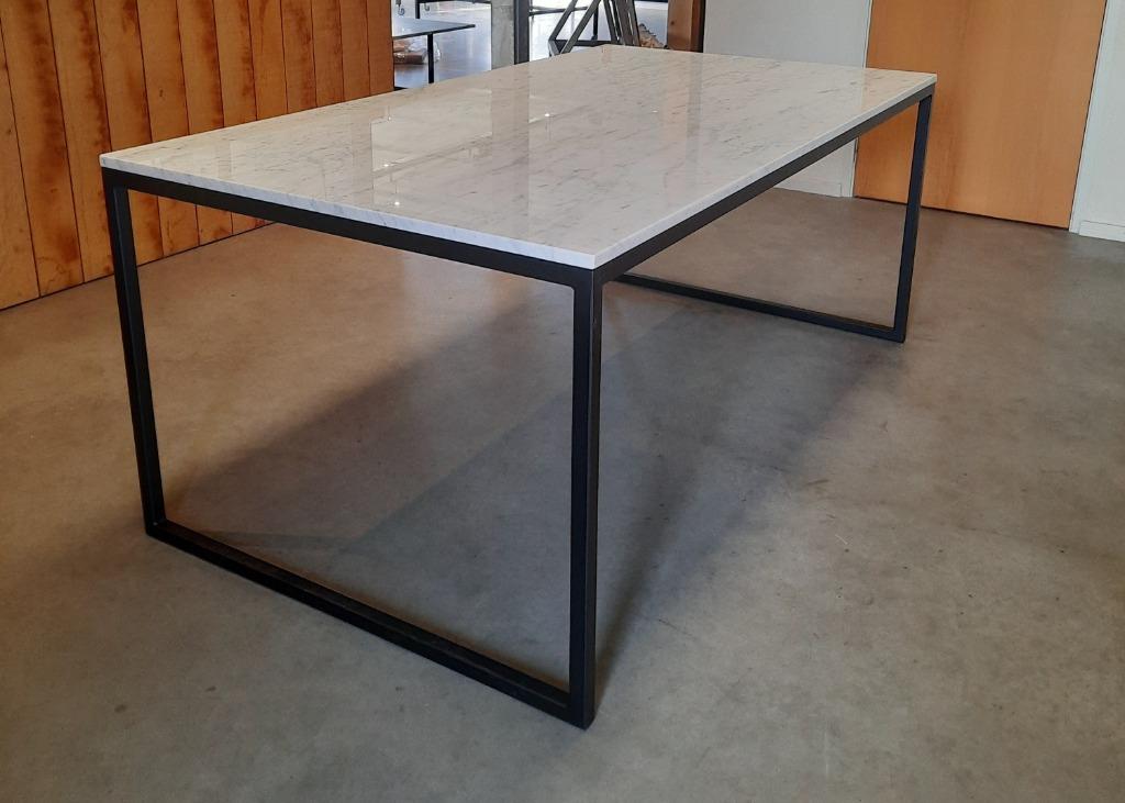 Marmeren Tafels - Stalen Frames - Ardworks BV, 100 tot 150 cm, Nieuw, Ophalen of Verzenden, 150 tot 200 cm