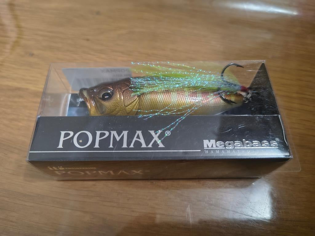 Megabass popmax, Watersport en Boten, Hengelsport | Roofvissen, Ophalen of Verzenden, Nieuw, Haak