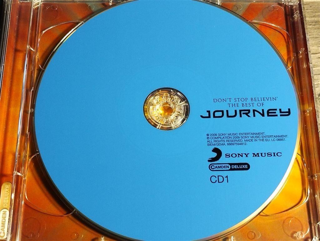 Journey ‎- Don't Stop Believin' [The Best Of Journey] 2CD, Ophalen of Verzenden, Gebruikt, Poprock