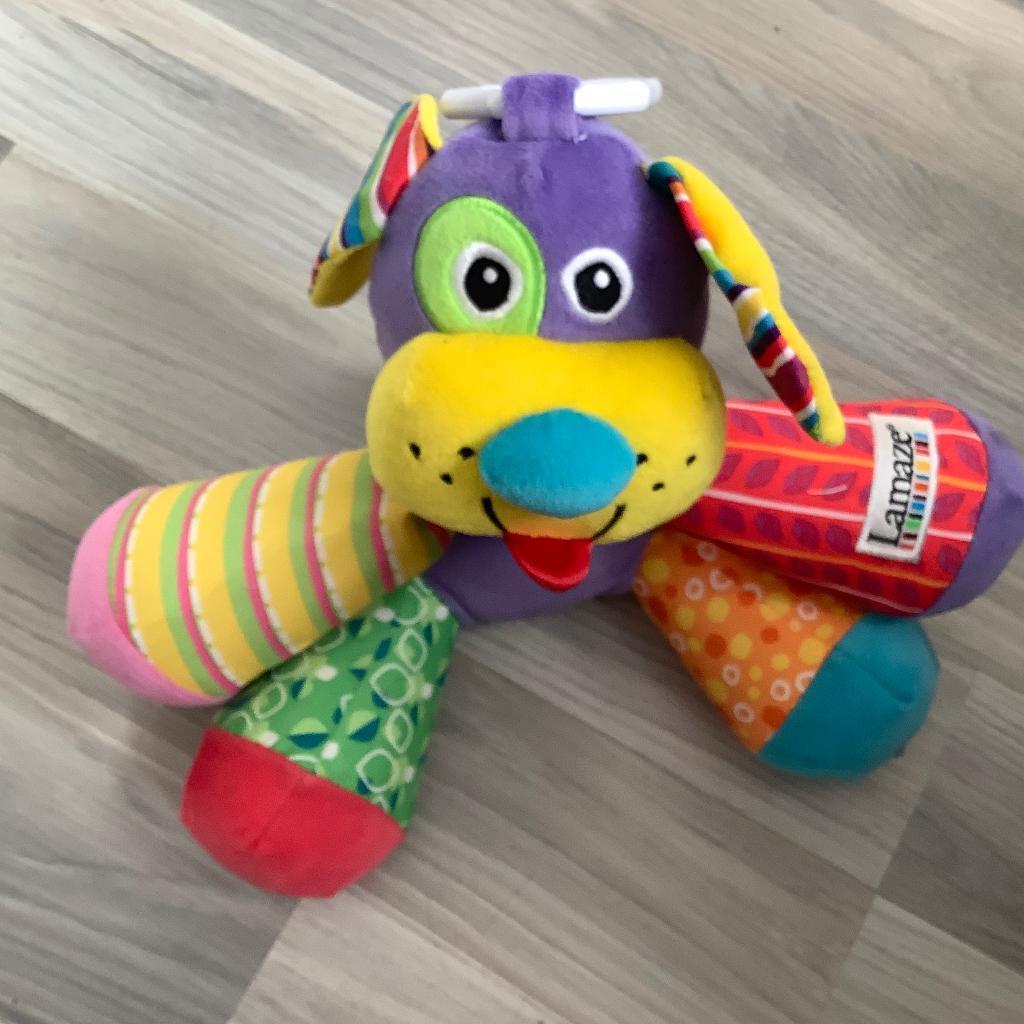 Knuffel hond met muziek, Ophalen of Verzenden, Zo goed als nieuw, Hond