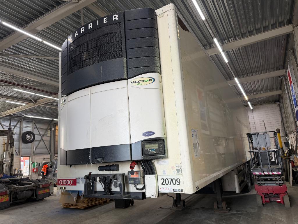 2 ASSIGE  KOELTRAILER. GESTUURD SILENT APK 2027., Auto's, Vrachtwagens, Bedrijf, Aanhangers en Opleggers, Te koop