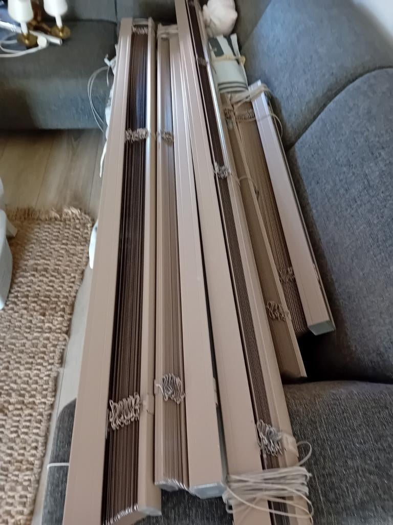 Luxaflex beige Goede Staat prijs per stuk, Ophalen of Verzenden, Gebruikt, Bruin