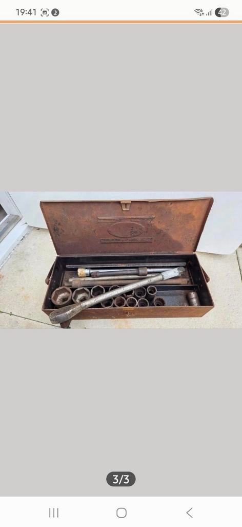 Britool Oldskool Gereedschapsset Vintage, Auto diversen, Autogereedschap, Ophalen, Gebruikt