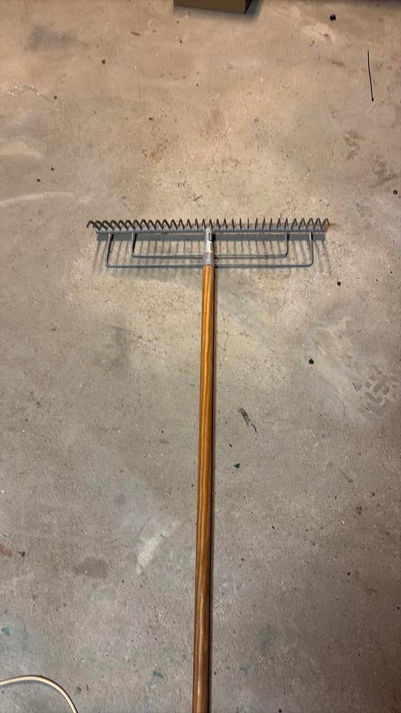 Hark 60cm, Ophalen of Verzenden, Zo goed als nieuw, Hark