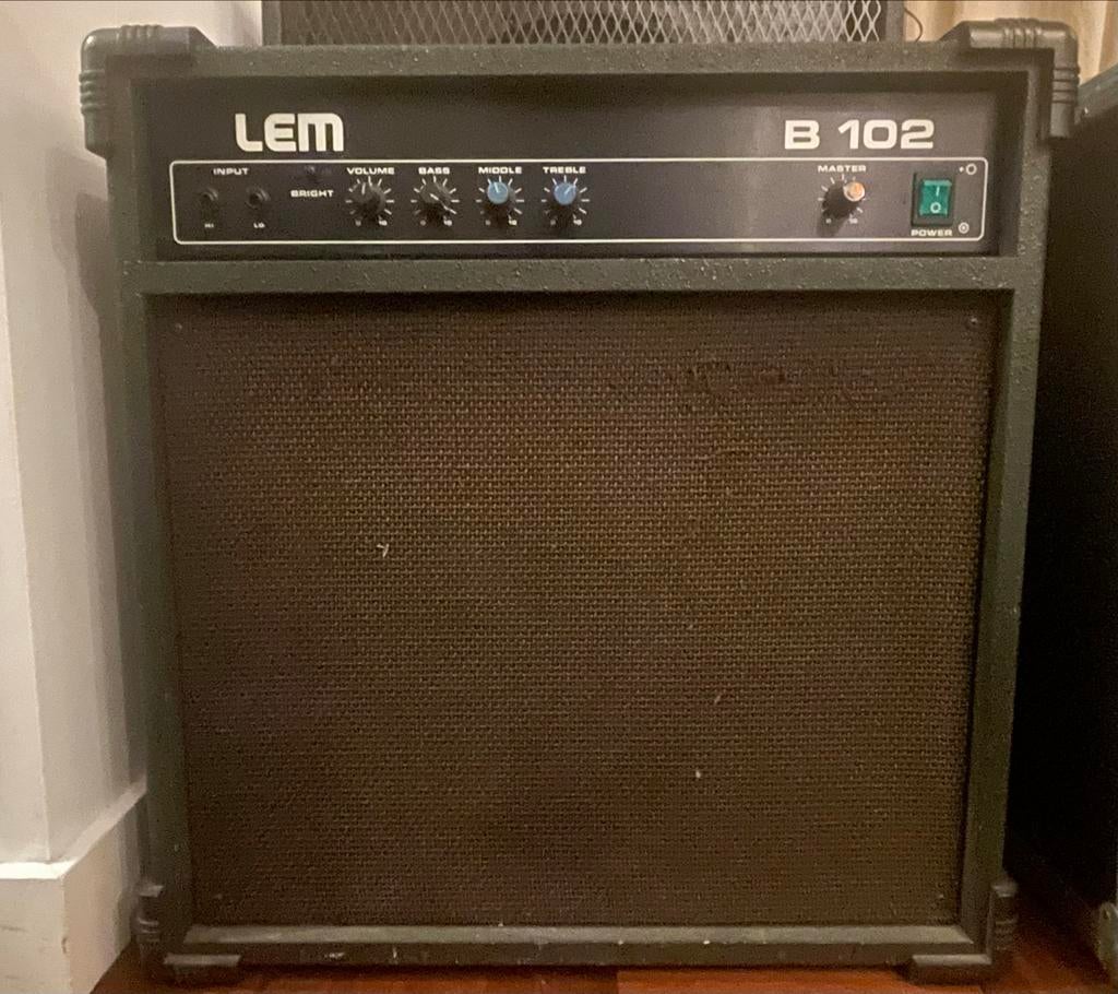 LEM B102 Basgitaar Versterker, Muziek en Instrumenten, Ophalen, Gebruikt, Basgitaar, 50 tot 100 watt
