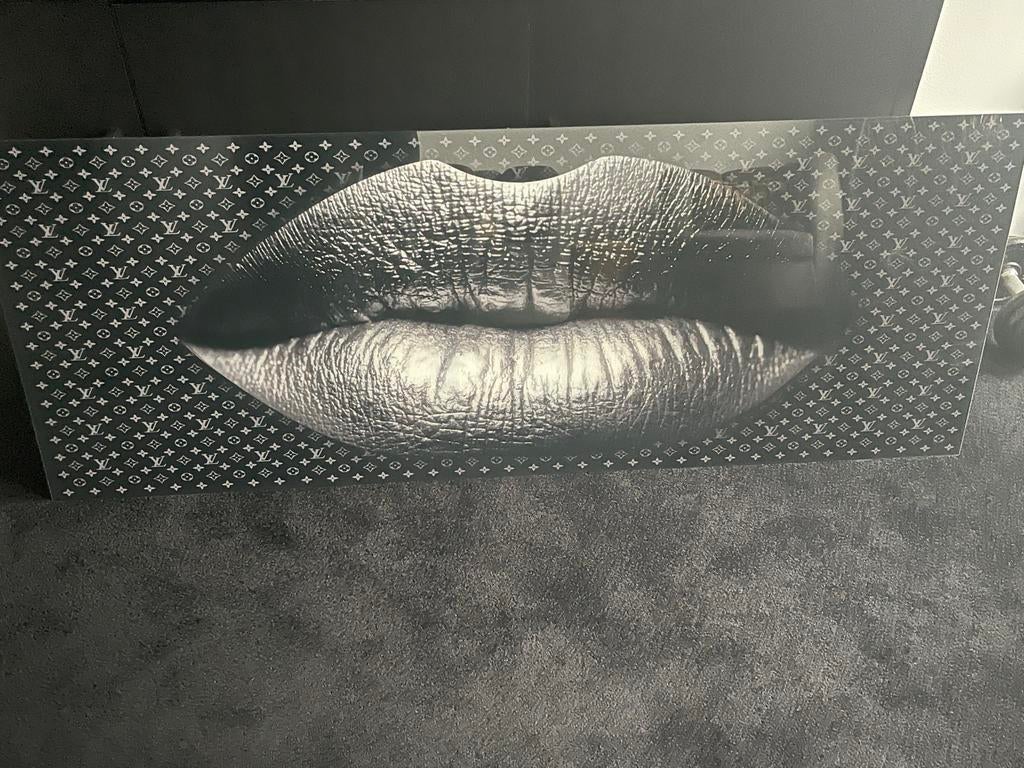 Plexiglas Schilderij 160x60 - Lippen, Ophalen
