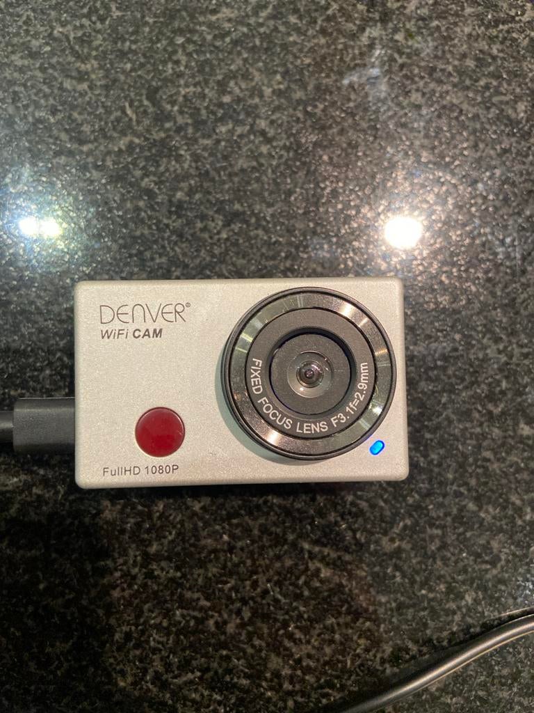 Denver WiFi Cam AC5000 MK2 met accessoires, Ophalen of Verzenden, Gebruikt, Overige merken