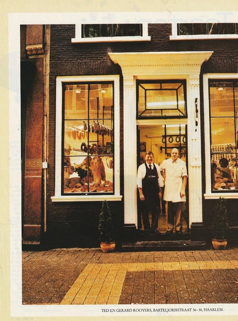 Retro reclame 1993 Croma Haarlem Ted Rooyers slagerij, Verzamelen, Verzenden, Overige typen