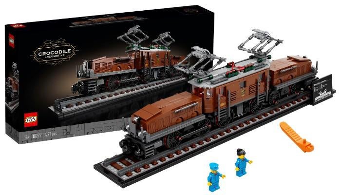 10277 LEGO Creator Expert: Krokodil Locomotief -Nieuw!!, Kinderen en Baby's, Speelgoed | Duplo en Lego, Nieuw, Lego, Complete set