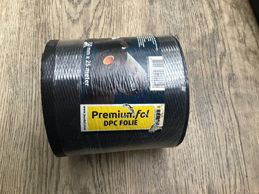 Premium DPC Folie - Nieuw in verpakking, Doe-het-zelf en Verbouw, Isolatie en Afdichting, Minder dan 4 cm, Overige materialen