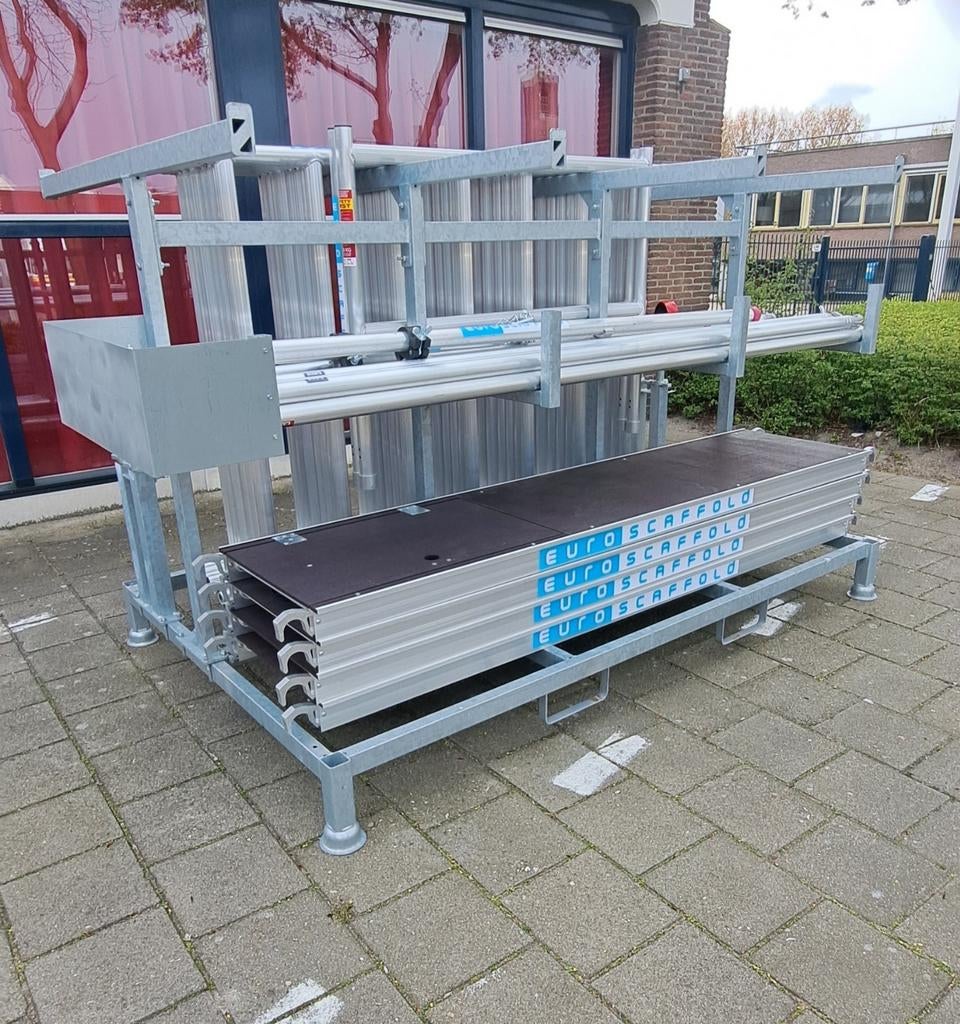 ️Steiger met of zonder Steiger bok nieuw!️, Doe-het-zelf en Verbouw, Steigers, Nieuw, Ophalen of Verzenden, Rolsteiger of Kamersteiger