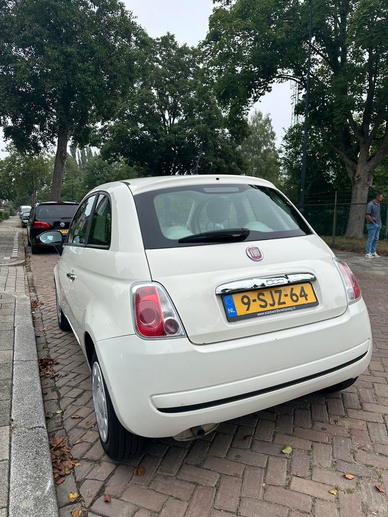 Fiat 500 1.2, Stof, 1242 cc, 4 cilinders, Wit