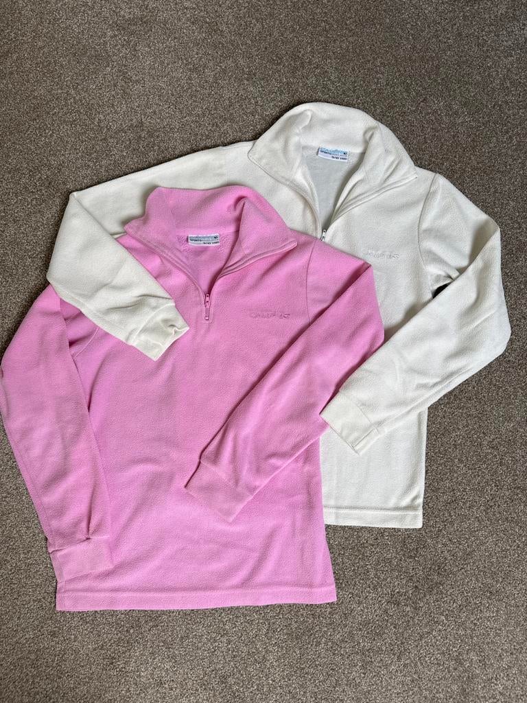 2 x campri ski pully fleece 9-10 jaar, Ophalen of Verzenden, Gebruikt, Meisje, Trui of Vest