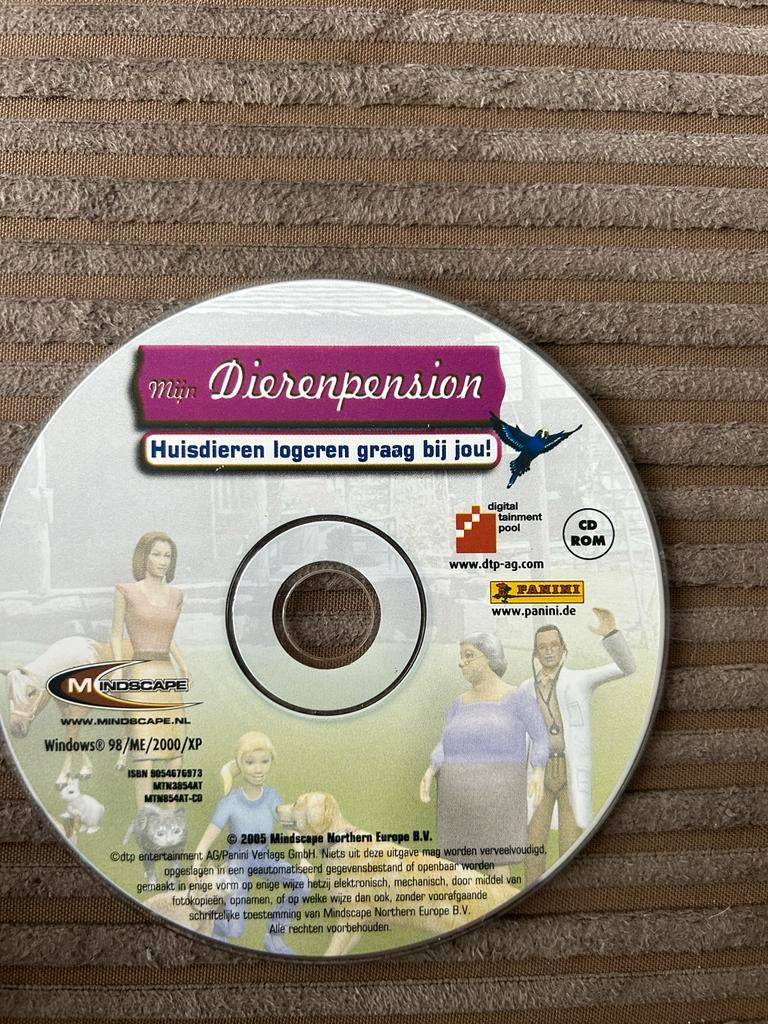 Mijn Dierenpension PC Game - CD-ROM, Ophalen of Verzenden, Gebruikt
