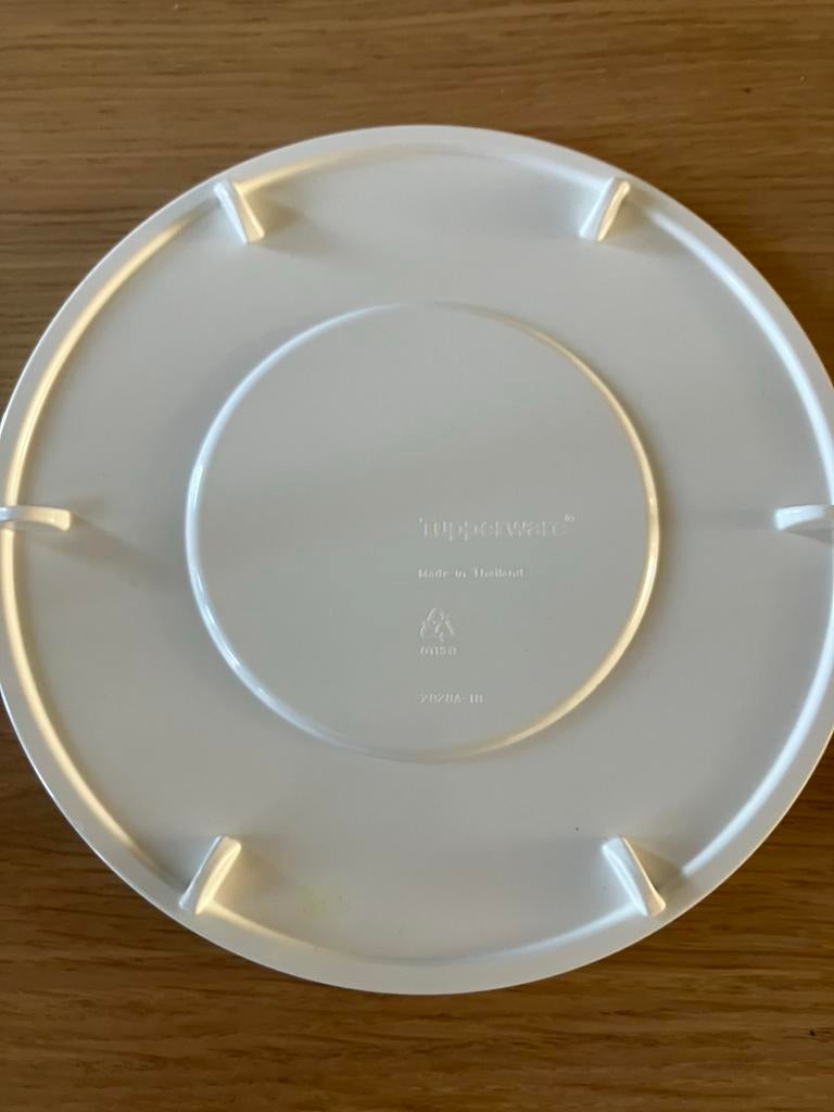 Tupperware Pannen Onderzetter, Ophalen of Verzenden, Gebruikt, Wit, Overige typen