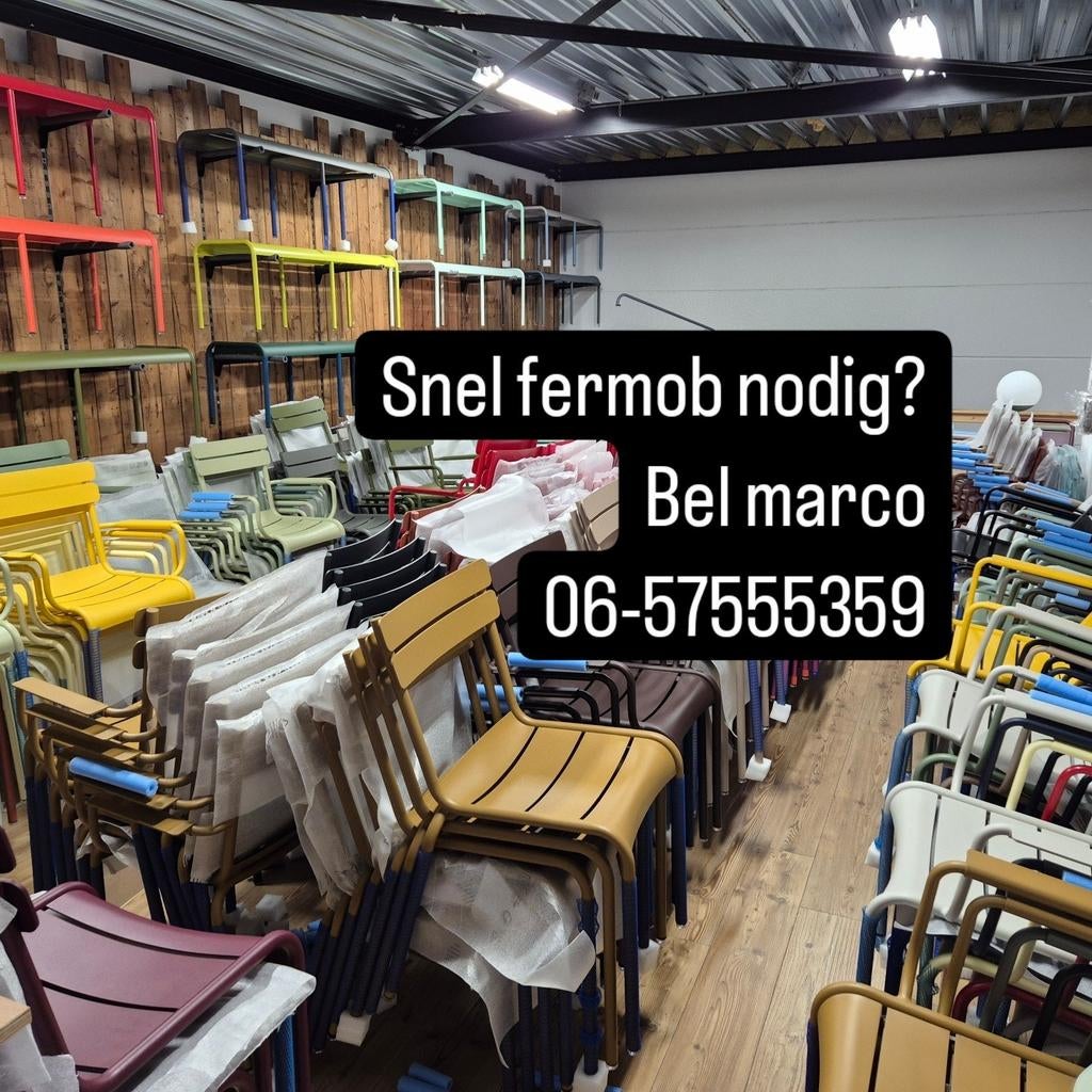 Grootste voorraad Fermob nieuwe/gebruikte fermob tuinmeubel, Tuin en Terras, Ophalen, Nieuw, Wicker