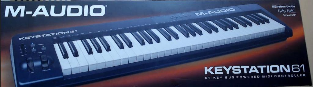 M audio keystation 61, Muziek en Instrumenten, Midi-apparatuur, Verzenden, Zo goed als nieuw