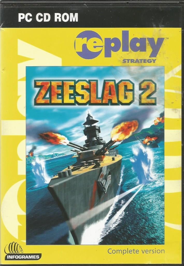 Zeeslag 2 - CD ROM, Ophalen, Gebruikt, 1 speler, Strategie en Constructie