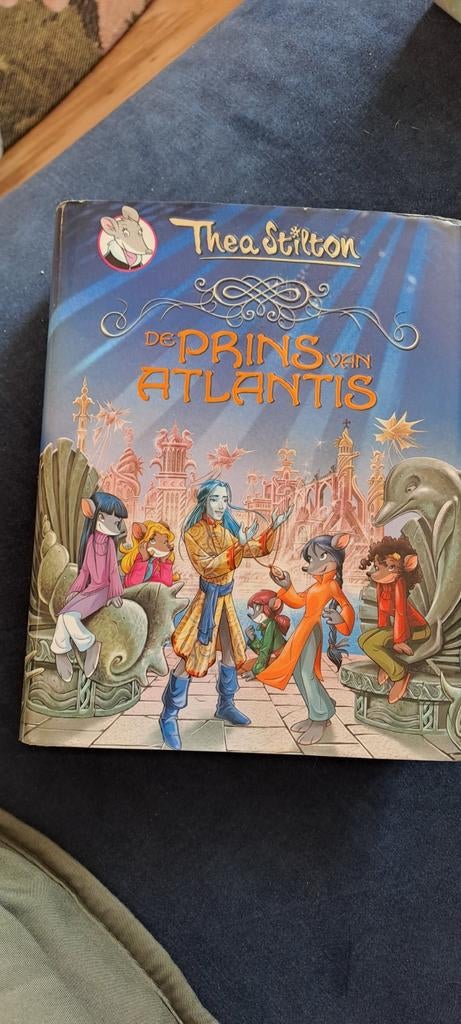 Thea Stilton leesboek : de Prins van Atlantis (zgan), Boeken, Ophalen, Zo goed als nieuw, Thea Stilton
