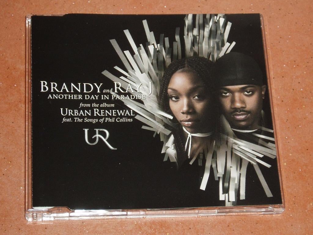 cd single Brandy and Ray J - Another day in paradise 5 nrs, 6 singles of meer, Verzenden, Gebruikt, Pop