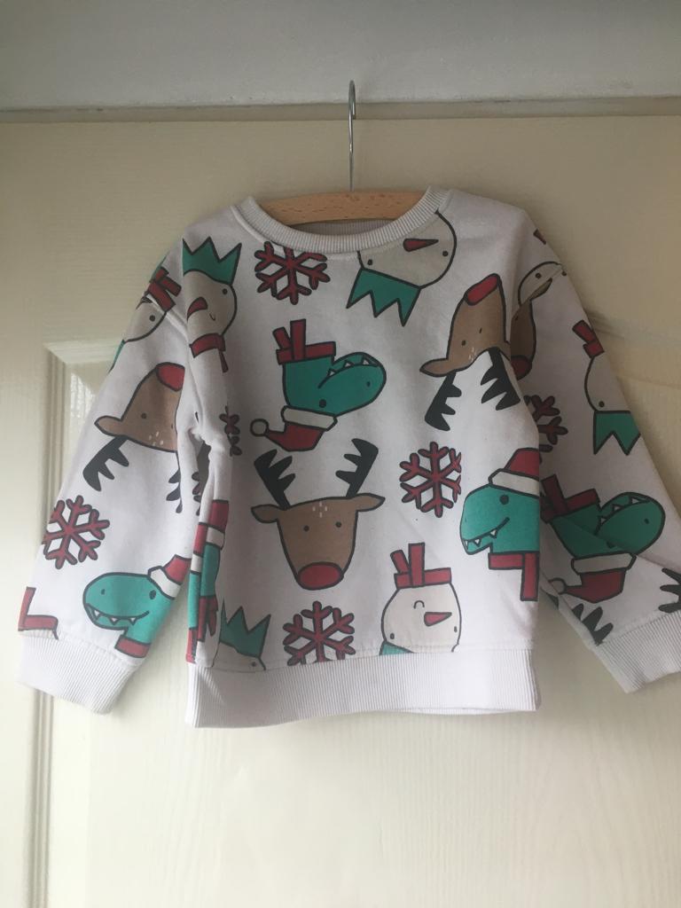Kerst trui Primark maat 92-98 rudolf rendier, Jongen of Meisje, Trui of Vest, Ophalen of Verzenden, Zo goed als nieuw
