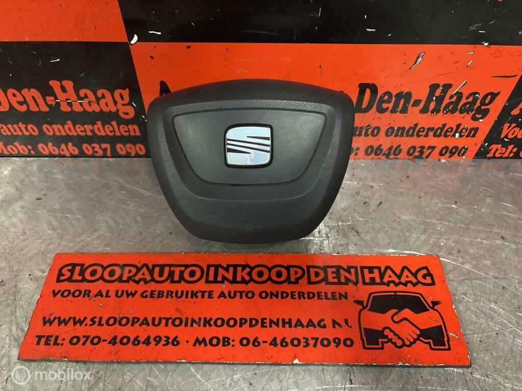 Seat Altea Leon ('04-'15) Stuur Airbag | 5P0880201AE |, Gebruikt, Ophalen of Verzenden, Seat, Seat