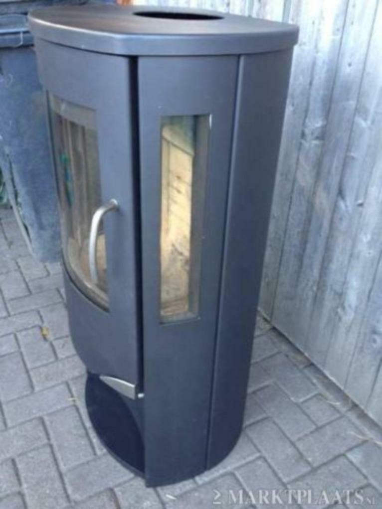 ZGAN Lotus prio 6 met 3 zijdig glas 3 tot 8 kw, Zo goed als nieuw, Hout, Vrijstaand