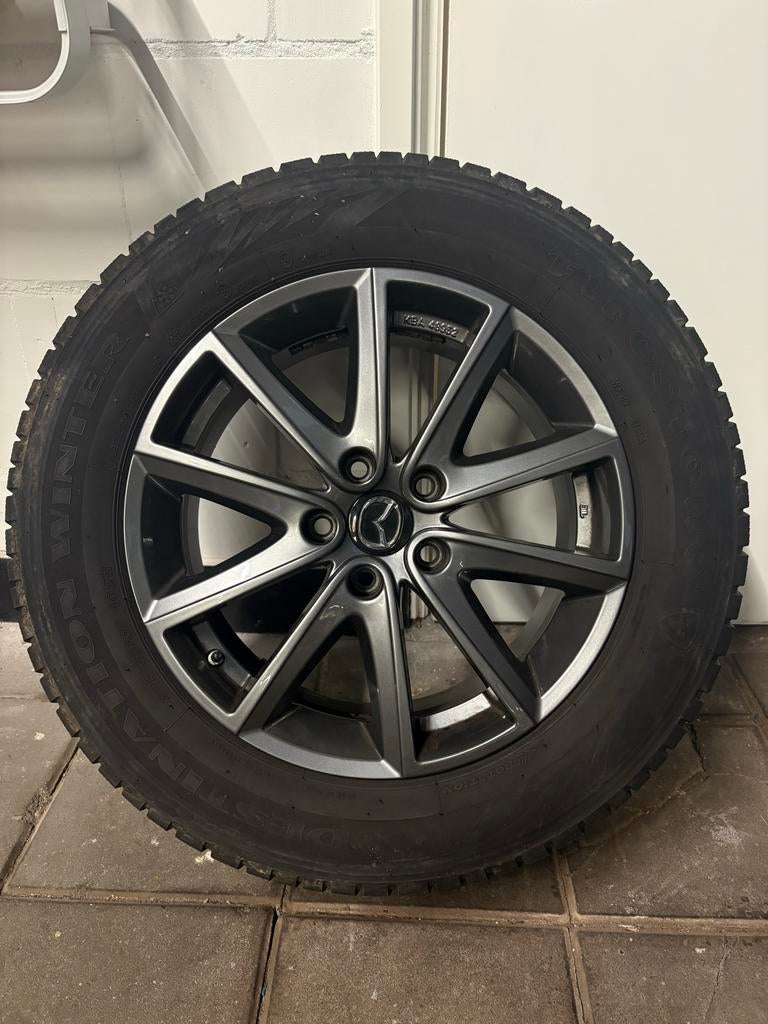Winterwielen set voor Mazda CX-5, Auto-onderdelen, Banden en Velgen, Ophalen, Gebruikt, Banden en Velgen, 17 inch