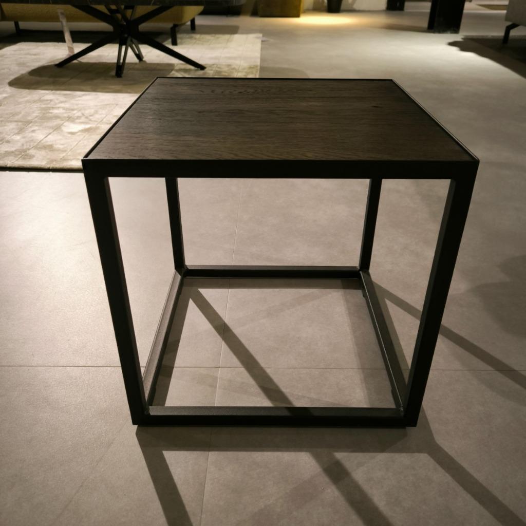 Inhouse Bijzettafel Domala Vierkant Antraciet 40 cm, Ophalen, Minder dan 45 cm, Minder dan 55 cm, Modern, Industrieel
