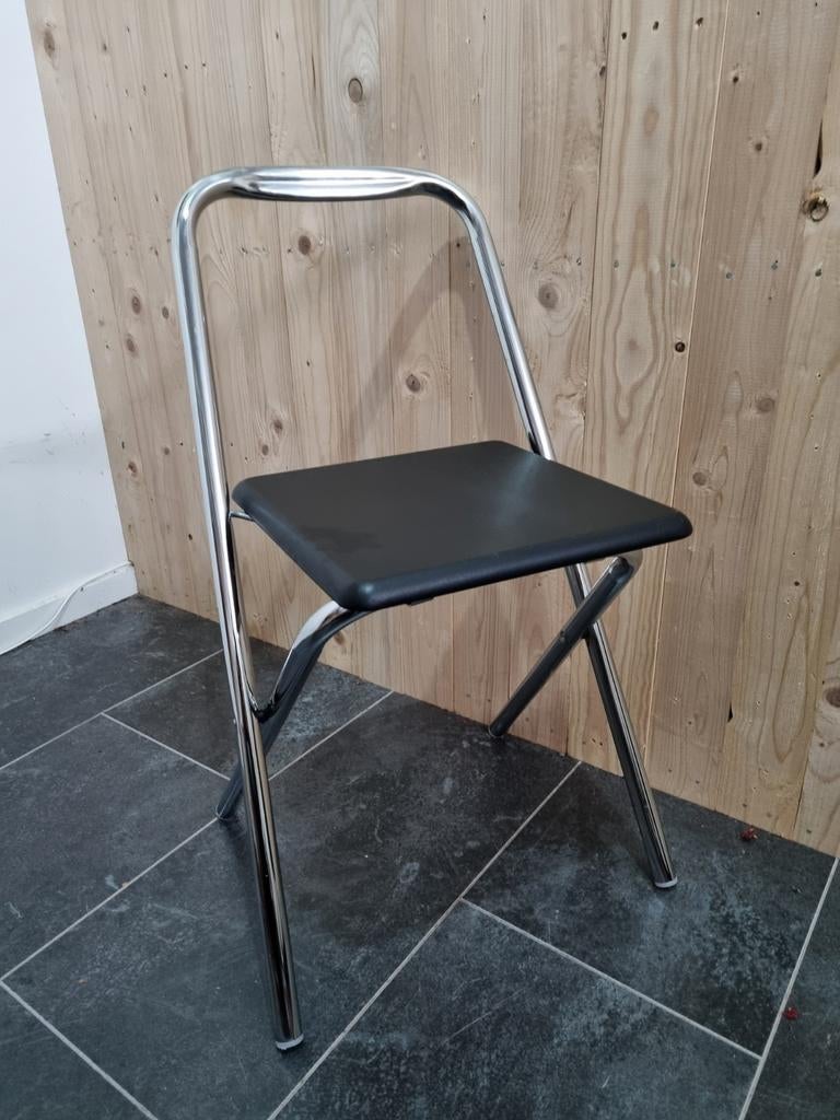 Vintage Fiam design klapstoel stoel, Ophalen, Zo goed als nieuw, Eén