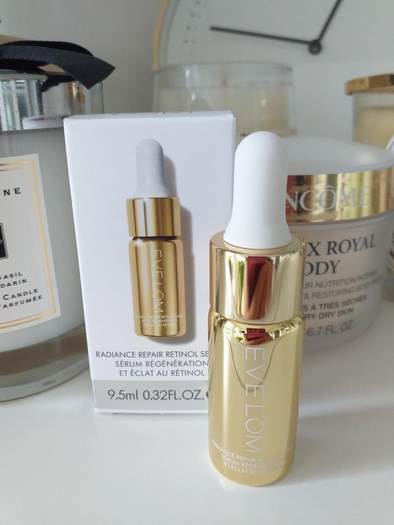 9,5 ML Eve Lom Radiance Repair Retinol Serum nu €19,95, Ophalen of Verzenden, Nieuw, Gehele gezicht