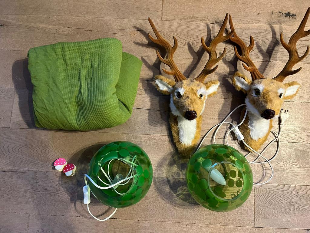 Decoratie kinderkamer bosthema, Ophalen, Zo goed als nieuw, Wanddecoratie