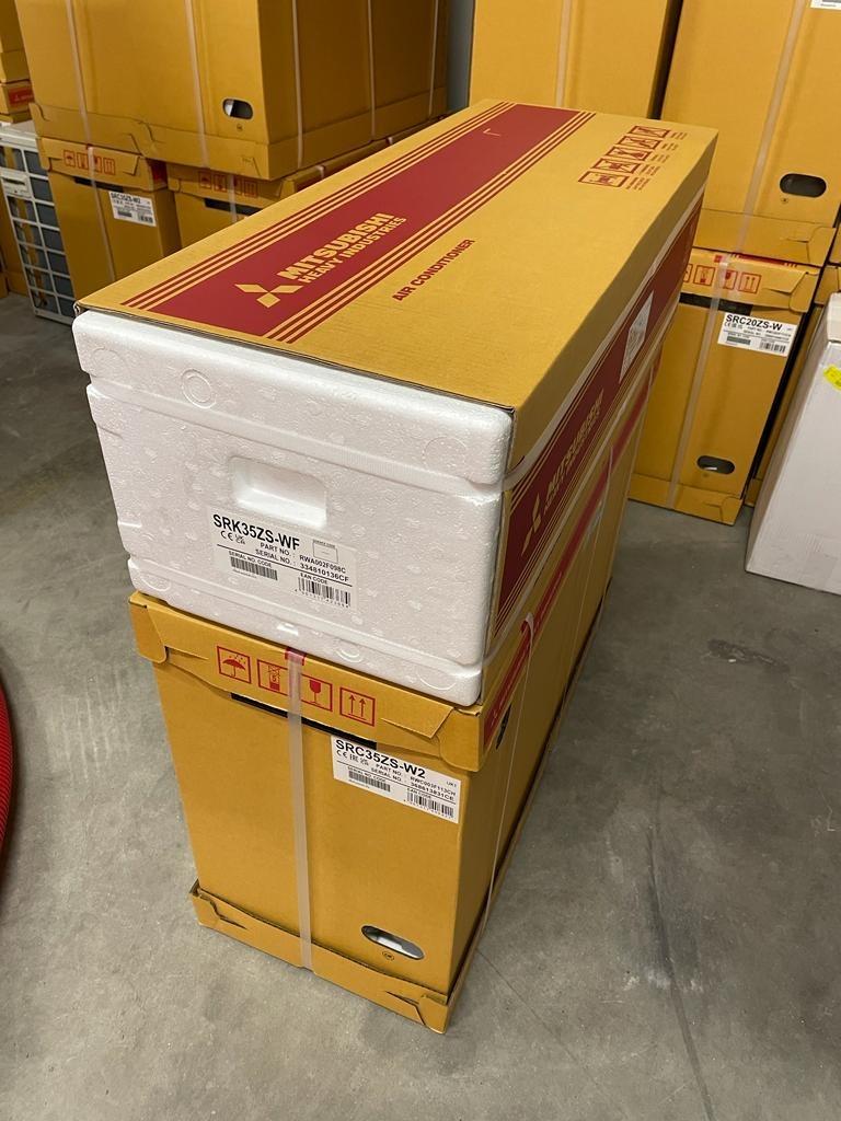 Mitsubishi Heavy Industries SRK35 ZS-WF SRC35 ZS-W met WiFi, Witgoed en Apparatuur, Airco's, Koelen en Ontvochtigen, Timer, Nieuw