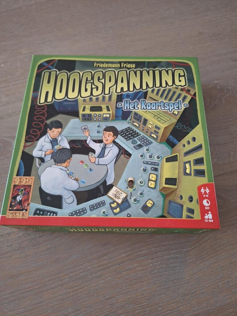 Hoogspanning - Het Kaartspel - nog in verpakking, Ophalen of Verzenden, Nieuw, 999 Games, Reisspel